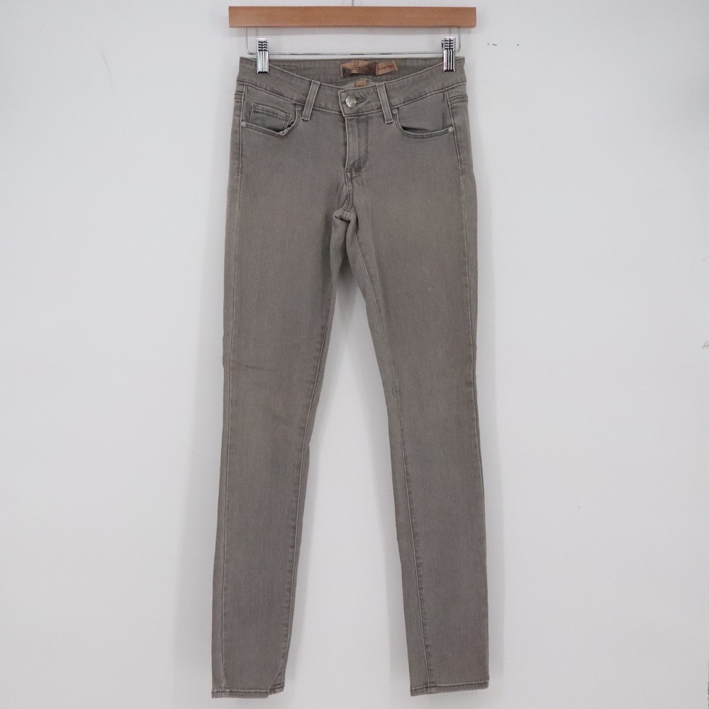 Paige Jeans Womens 25 Verdugo Jegging Grey Skinny Stretch Denim Excellent